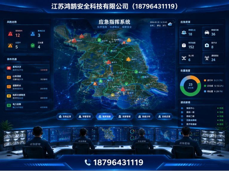 牡丹江消防通信指挥展示图